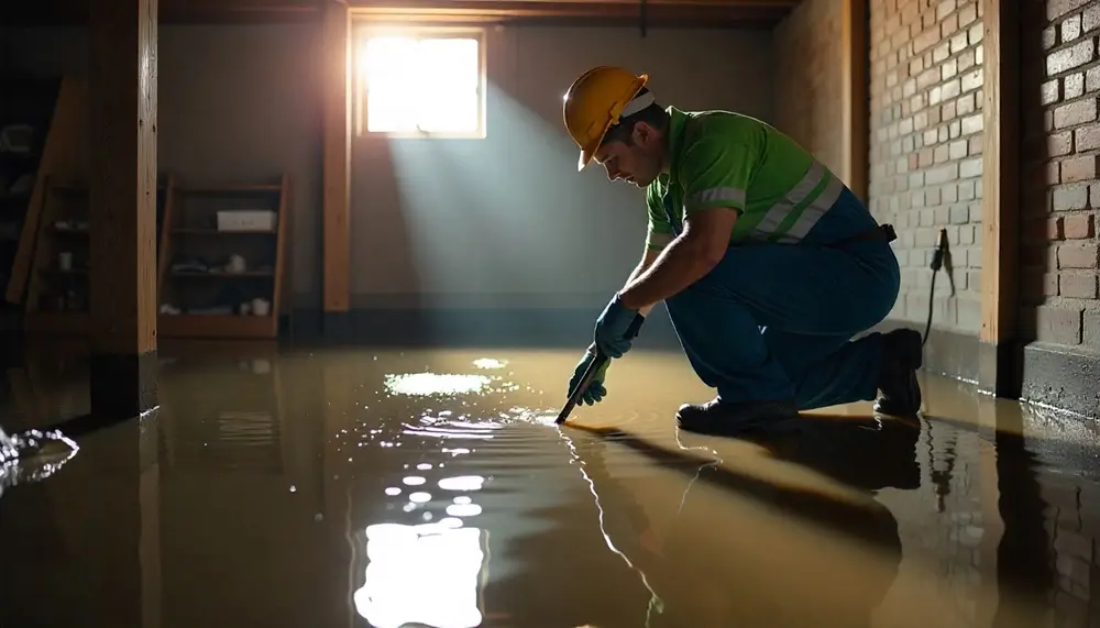 Professional water damage restoration services in Winchester, IN